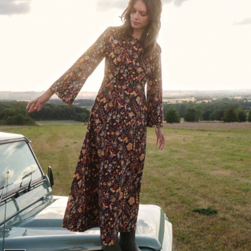 DOEN MARRON DRESS NWT